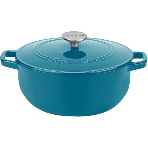 Cuisinart 5.5 Qt Round Teal Mixing Bowl for Kitchen Use