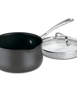 Cuisinart 2-Quart Nonstick Ceramic Hard-Anodized Saucepan with Cover 2