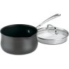 Cuisinart 2-Quart Nonstick Ceramic Hard-Anodized Saucepan with Cover