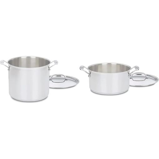 Cuisinart 12 Quart Stockpot with Lid Chef's Classic Collection Silver