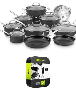 Cuisinart 66-17N Chefs Classic 17 Piece Non-Stick Cookware Set
