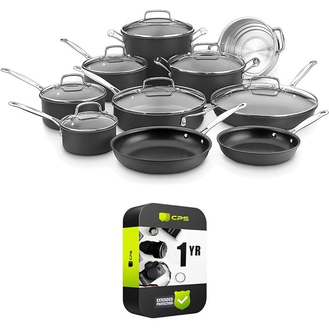 Cuisinart 66-17N Chefs Classic 17 Piece Non-Stick Cookware Set
