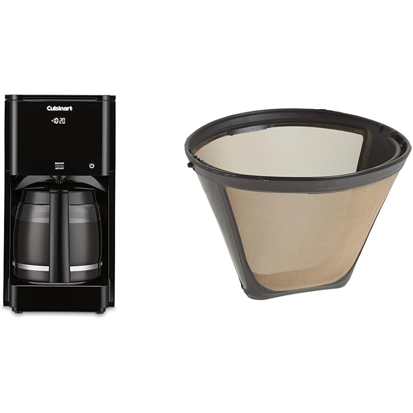 Cuisinart DCC-T20 14-Cup Programmable Coffeemaker with Touchscreen