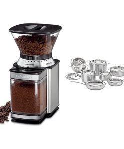 Cuisinart Coffee Grinder Electric Burr One-Touch 18-Position Stainless Steel