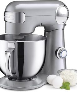 Cuisinart Stand Mixer 12 Speeds 5.5-Quart Bowl Chef's Tools Silver