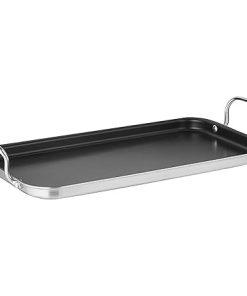 Cuisinart Nonstick Double Burner Griddle Skillet 10x18 Inch MCP45-25NSP1