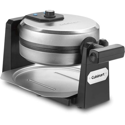 Cuisinart Belgian Waffle Maker with Extra Deep Non-Stick Grid Silver