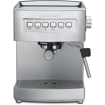 Cuisinart EM-200NP1 15-Bar Programmable Espresso Maker Stainless Steel