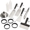 Cuisinart CGS-507 7 Piece Steel Griddle Kit for Ultimate Cooking 3