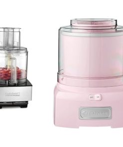 Cuisinart 14-Cup Food Processor for Chopping Mincing and Shredding  
Cuisinart ICE-21PKP1 Pink Frozen Yogurt Ice Cream Sorbet Maker 1.5 Quart