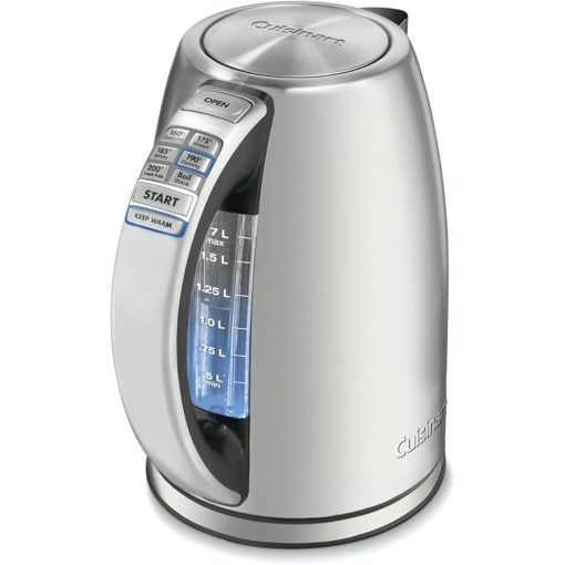 Cuisinart 1.7L Stainless Steel Cordless Electric Kettle with 6 Settings