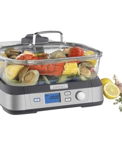 Cuisinart STM-1000C Digital Glass Steamer Cook Fresh Silver