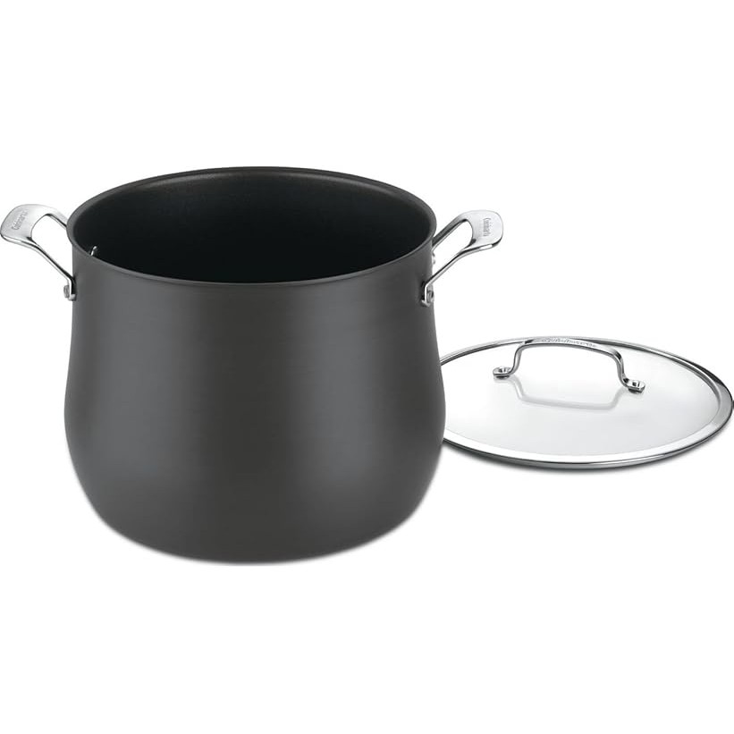 Cuisinart 12 Quart Stockpot Hard Anodized Stainless Steel with Cover