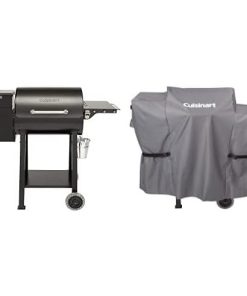 Cuisinart Wood Pellet Grill and Smoker Bundle with Cooking Cover 2