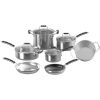 Cuisinart Custom-Clad 5-Ply Stainless Steel Cookware Set 10 Piece 3
