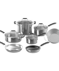 Cuisinart 11-Piece Induction-Ready Stainless Steel Cookware Set