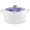 Cuisinart Caskata 5 Qt Round Covered Casserole Dish for Cooking