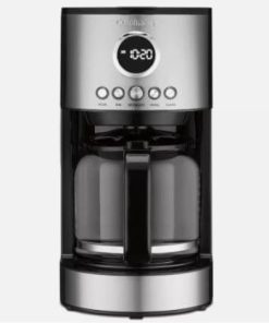 Cuisinart 12 Cup Coffee Maker DCC-1220WMFR Steel Silver Renewed
