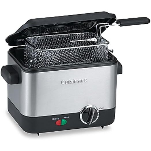 Cuisinart Mini Deep Fryer For Perfectly Crispy Foods Every Time