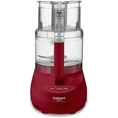 Cuisinart DLC-2009MRY 9 Cup Food Processor in Red Color