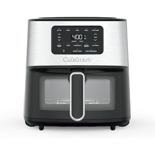 Cuisinart 6-Qt Stainless Steel Air Fryer Oven with 5 Cooking Presets