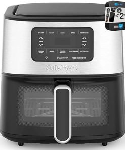 Cuisinart AIR200 6-Qt Air Fryer Oven Stainless Steel with 2 Year Warranty