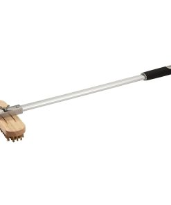 Cuisinart 24 Inch Pizza Stone Brush with Rotating Head and Handle