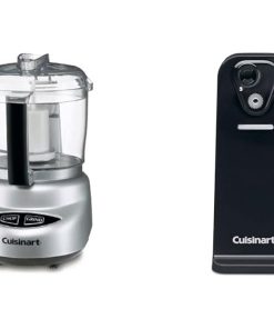 Cuisinart Mini Food Processor and Deluxe Electric Can Opener Black