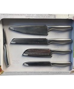 Cuisinart German Stainless Steel Elite Knife Set Five Pieces 2022
