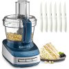 Cuisinart FP-110MB Core Custom 10-Cup Food Processor Marine Blue Bundle