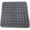 Cuisinart WAF-F40 Double Flip Belgian Waffle Maker Black Stainless Bundle 3
