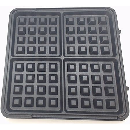 Cuisinart WAF-300LWP Lower Replacement Waffle Plate for Cooking
