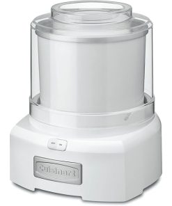 Cuisinart 1.5 Quart Ice Cream Maker Ready in 20 Minutes White