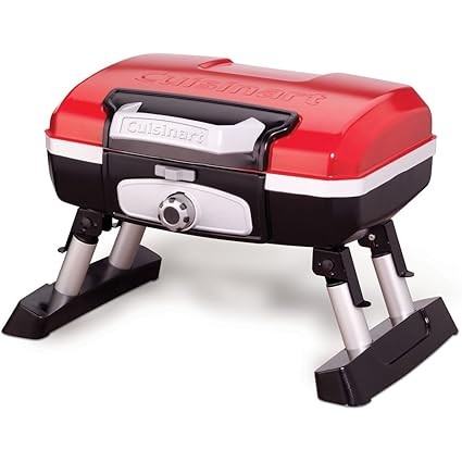 Cuisinart Petite Gourmet Portable Gas Grill Compact Lightweight Grill