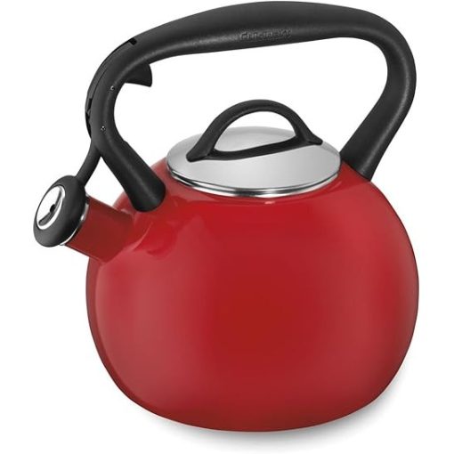 Cuisinart Valor Red Porcelain Enamel Steel Tea Kettle Review
