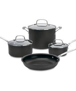Cuisinart Chef's Classic 7-Piece Nonstick Hard-Anodized Cookware Set