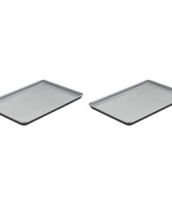 Cuisinart AMB-17BS 17 Inch Nonstick Baking Sheet Pack of 2 Silver