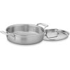 Cuisinart 5.5 Quart Enameled Cast Iron Oval Casserole Provencial Blue 3