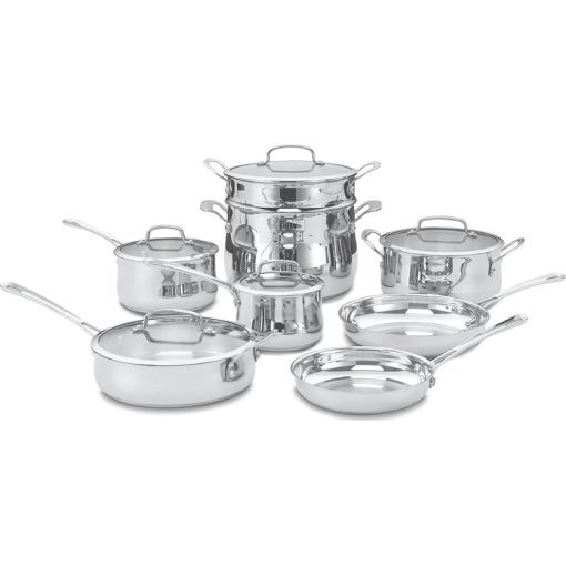 Cuisinart 13-Piece Stainless Cookware Set for Perfect Cooking