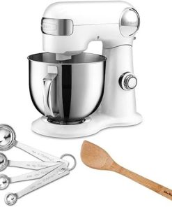 Cuisinart 5.5 Quart Stand Mixer with Stir Fry Spatula and Spoons