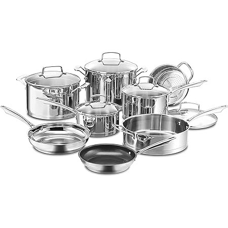 Cuisinart 89-13 13 Piece Professional Stainless Steel Cookware Set