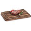Bamboo Cutting Board 1 Inch Thick Butcher Block with Juice Grooves 4