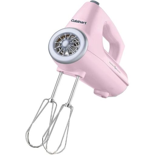 Cuisinart 7-Speed Hand Mixer Pink Color for Easy Baking Tasks - Image 2