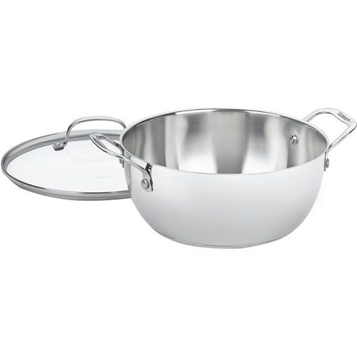 Cuisinart 755-26GD 5.5 Quart Multi-Purpose Stainless Cookware Pan
