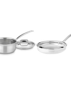 Cuisinart Multiclad Pro 1.5 Quart Skillet and 8 Inch Open Skillet