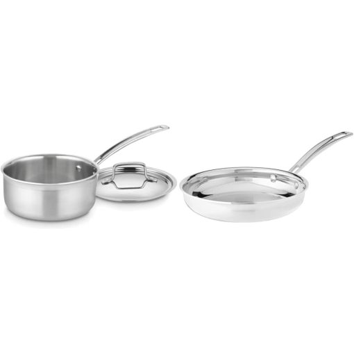 Cuisinart Multiclad Pro 1.5 Quart Skillet and 8 Inch Open Skillet