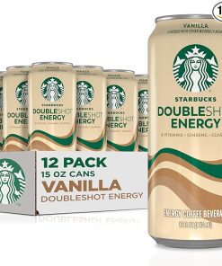 Starbucks Doubleshot Vanilla Iced Coffee Energy Drink 15 fl oz Pack