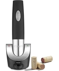 Cuisinart Cordless Vacuum Sealer and Wine Opener in Black
