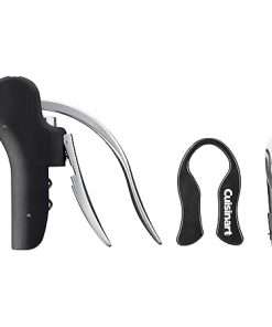 Cuisinart Black 4 Piece Wine Set with Silver Accents 2