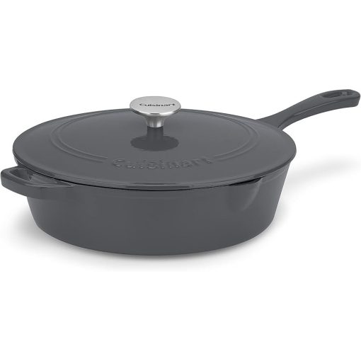 Cuisinart 12 Inch Dark Grey Chicken Fryer for Delicious Meals